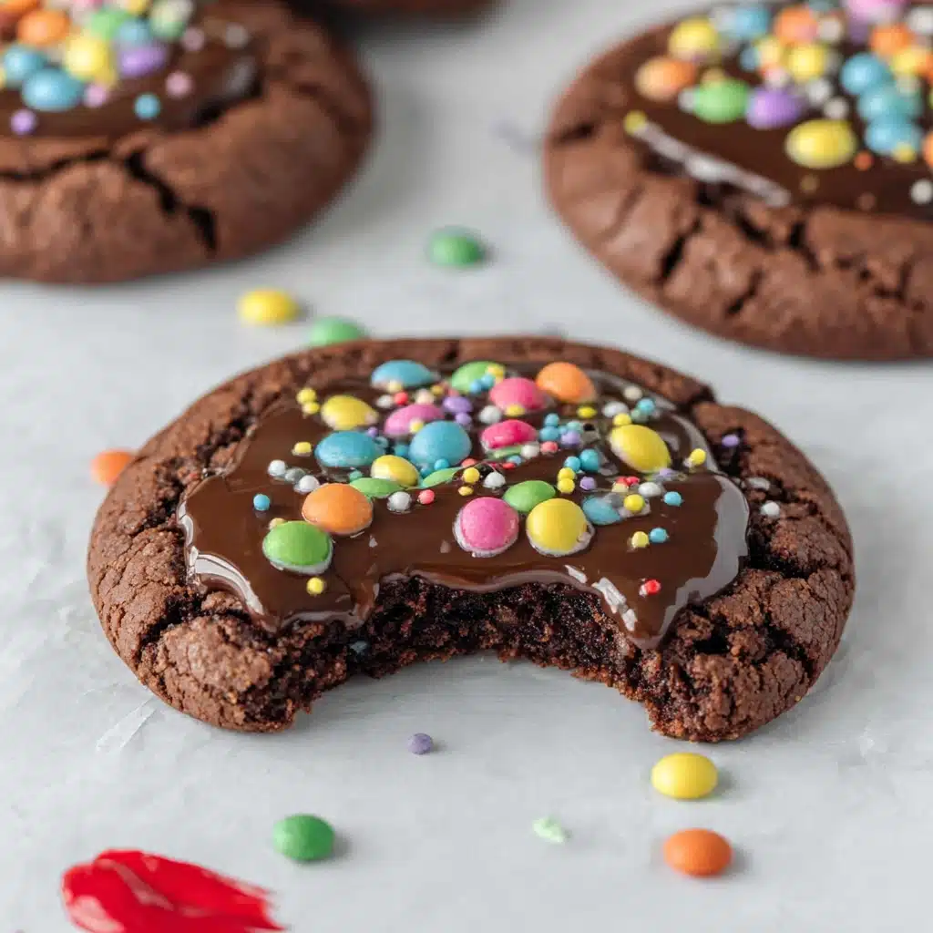 Cosmic Brownie Cookies