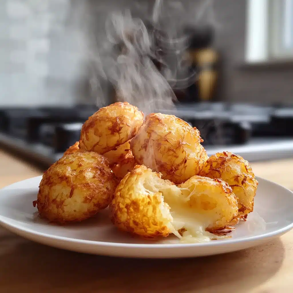 Crispy Mashed Potato Cheese Puffs