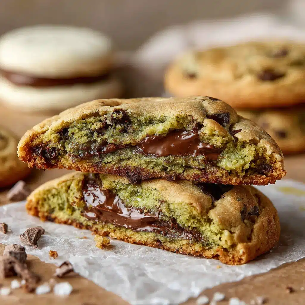 Dubai chocolate cookies