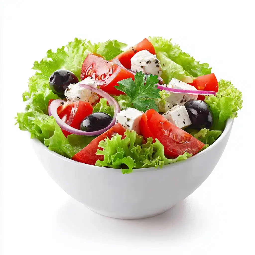 Fried Brynza Cheese Salad