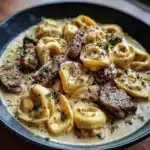 Garlic Steak Tortellini