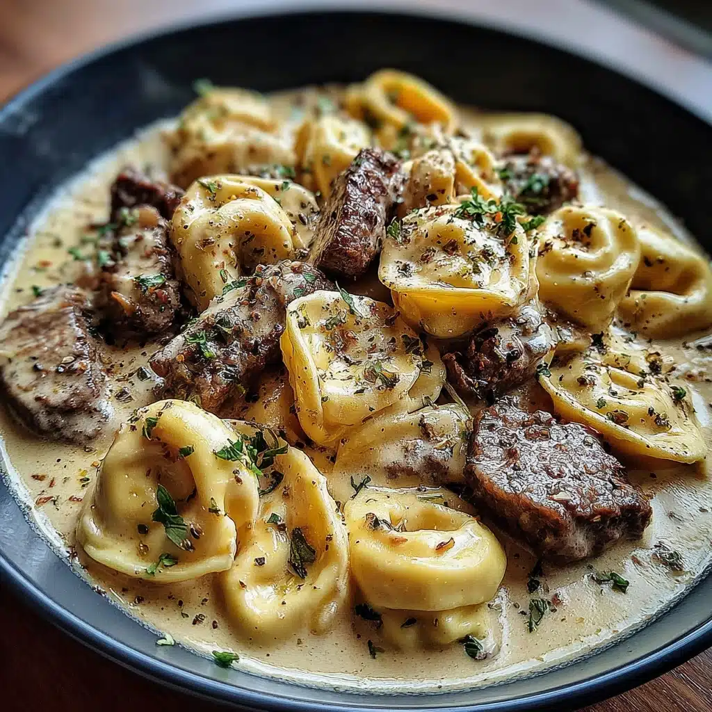 Garlic Steak Tortellini