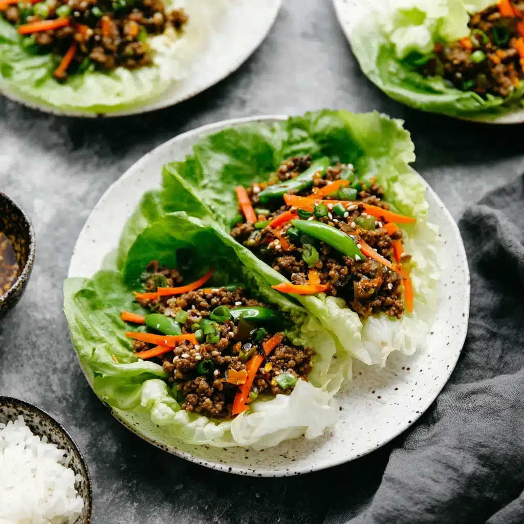 Ground Beef Lettuce Wraps