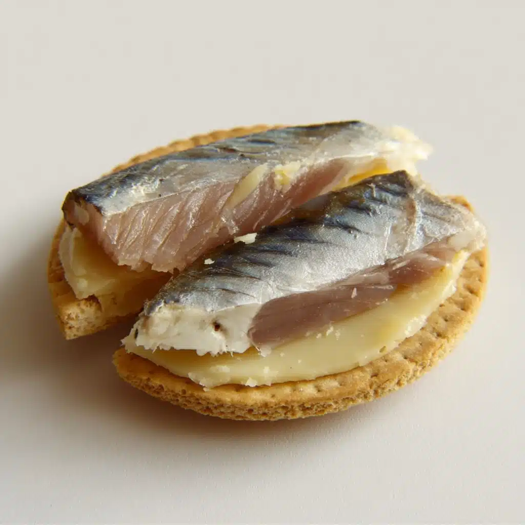 Herring Appetizer on Potatoes