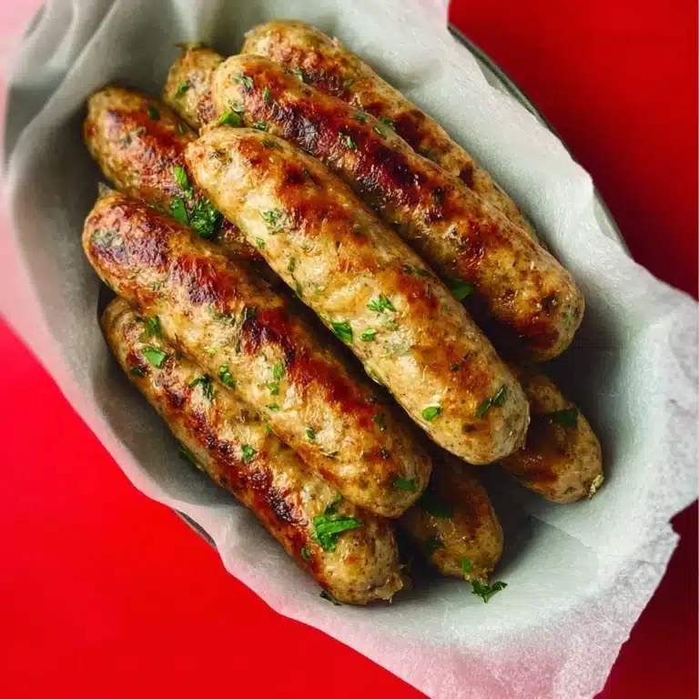 Homemade Chicken Sausage