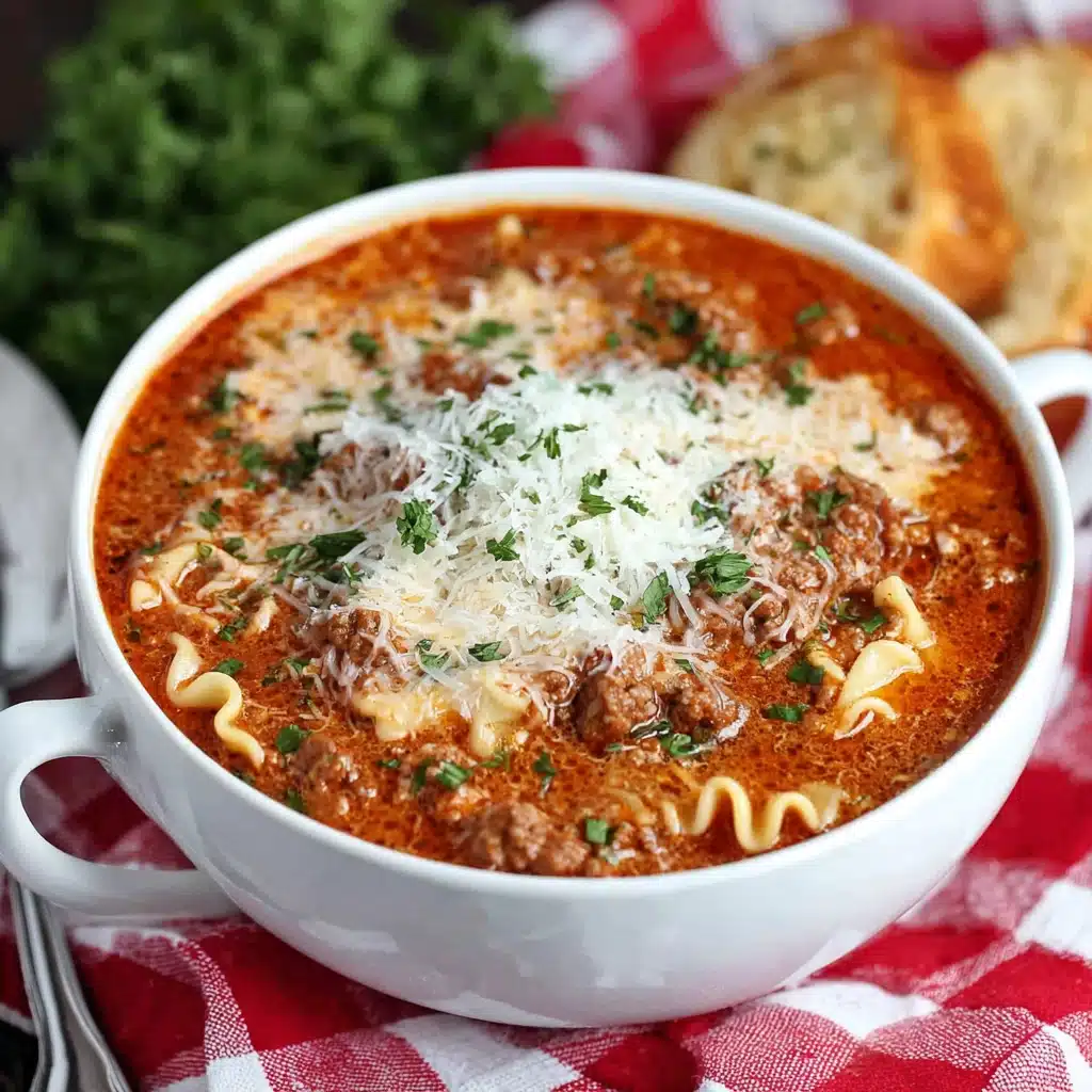 Lasagna Soup