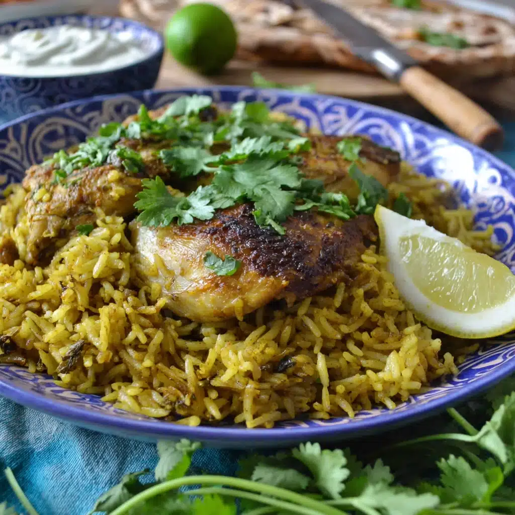 Moroccan Chicken & Rice