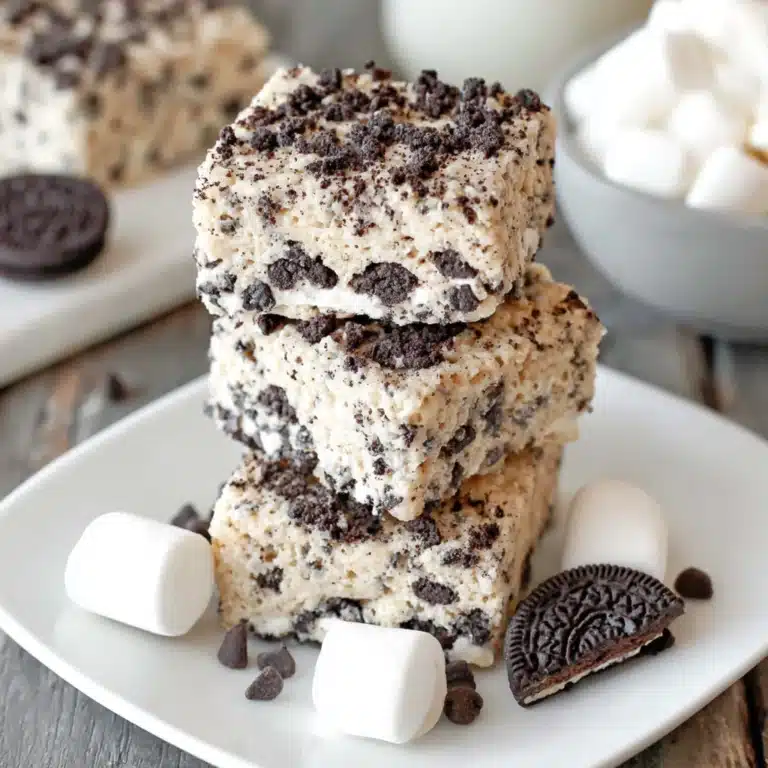 Oreo Rice Krispie Treats