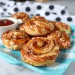 Peach Pie Cruffins