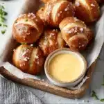 Pretzels And Cheese Dip