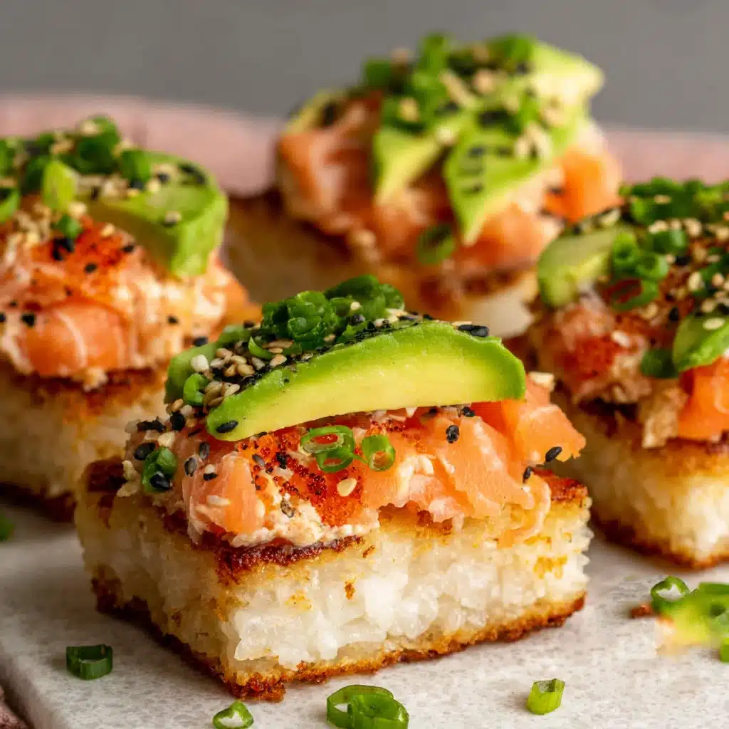 Salmon Crispy Rice