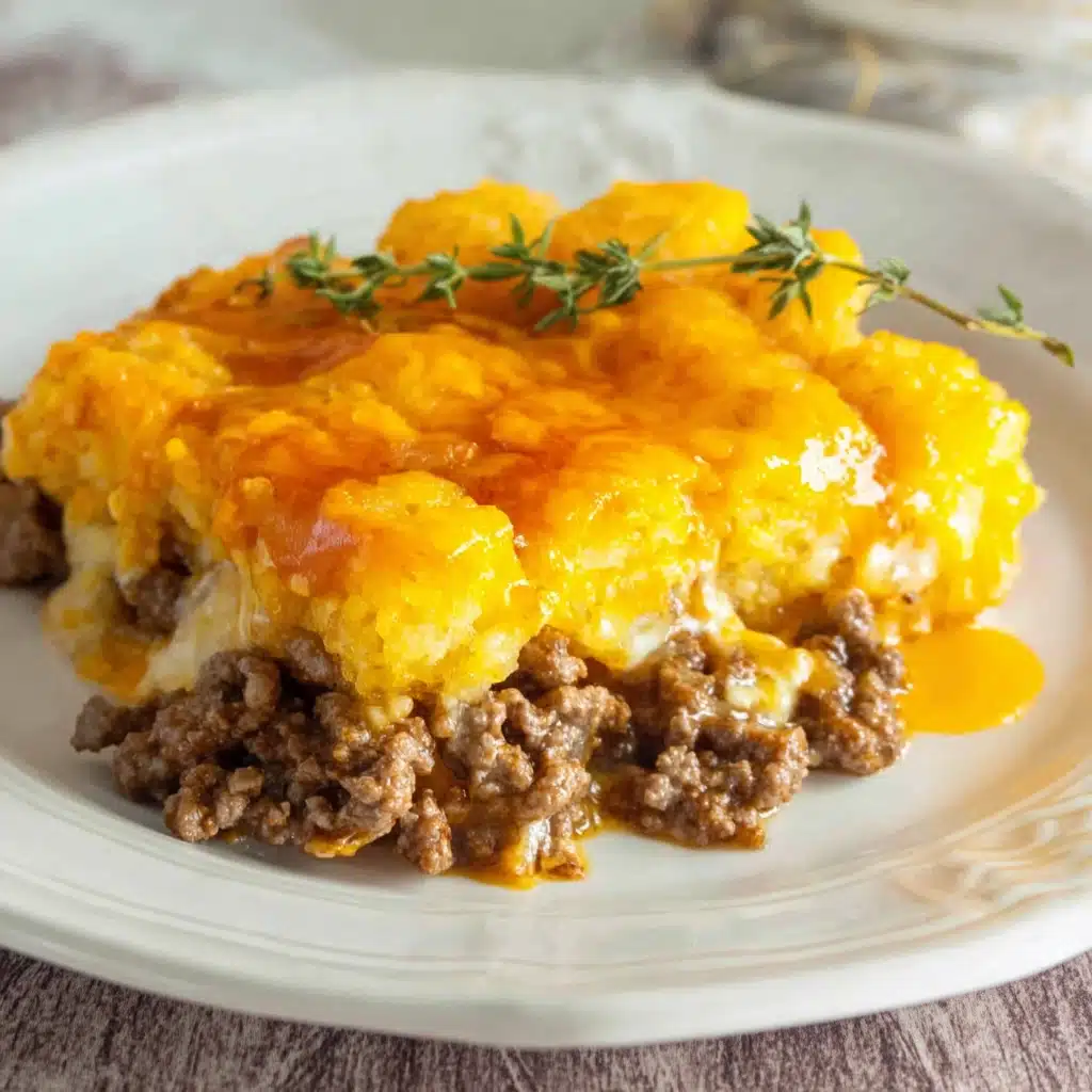 Shepherd's Pie Tater Tot Casserole