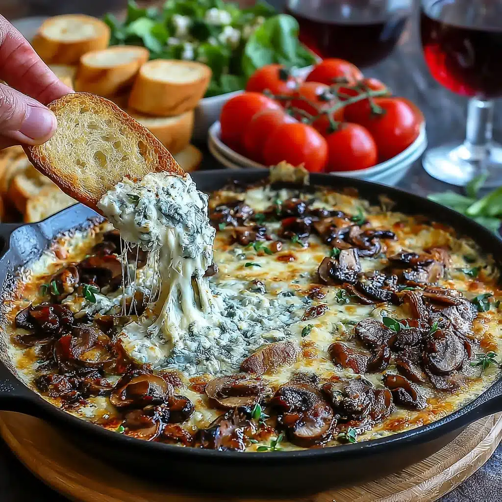 Stuffed Mushroom Dip