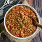 Stuffed Peppers Soup for a Cozy, Hearty Dinner