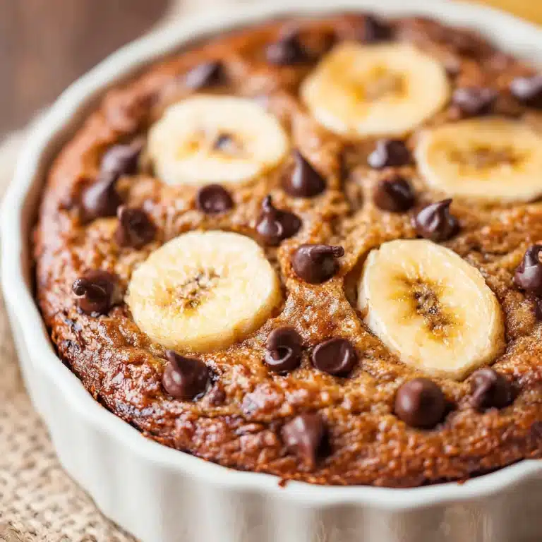 Vegan Oatmeal Banana Dessert