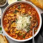 Vegetarian Lasagna Soup