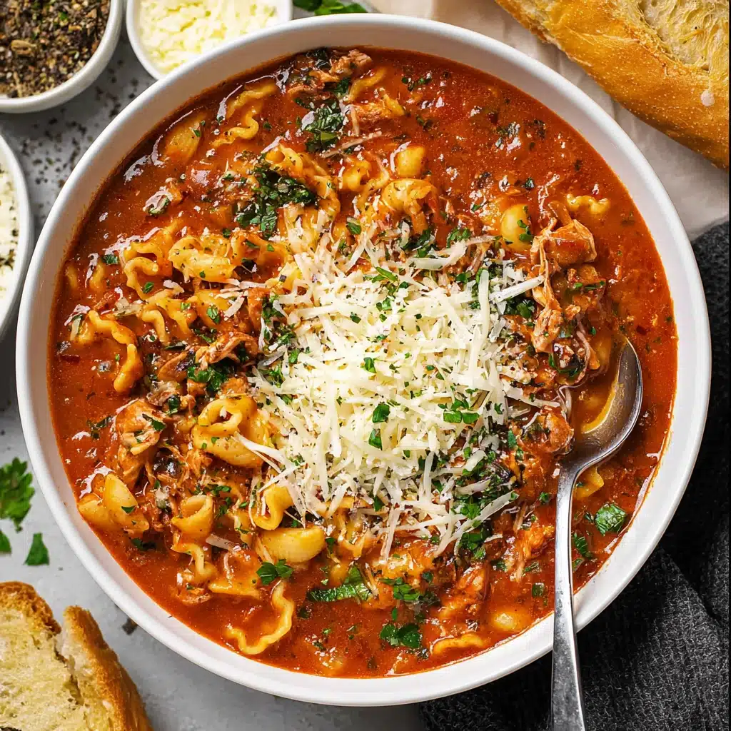 Vegetarian Lasagna Soup