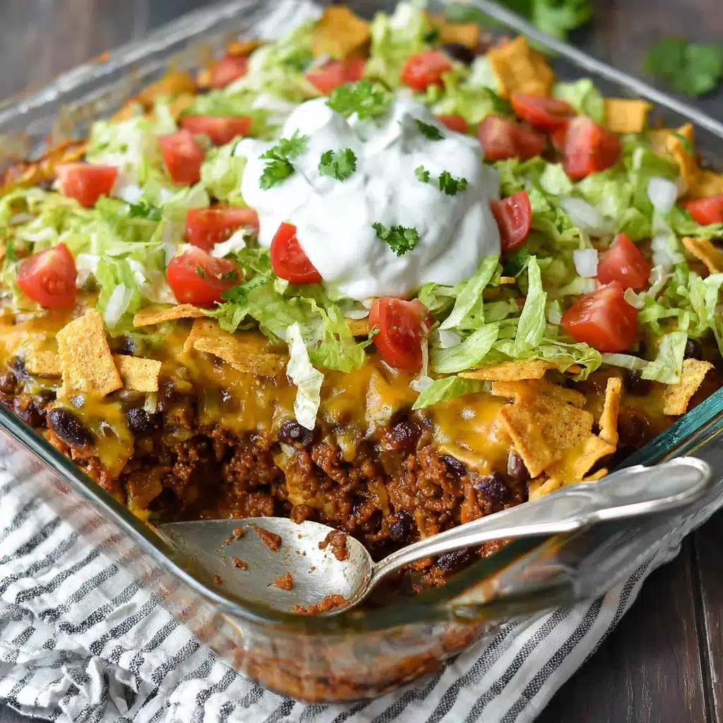 Walking Taco Casserole