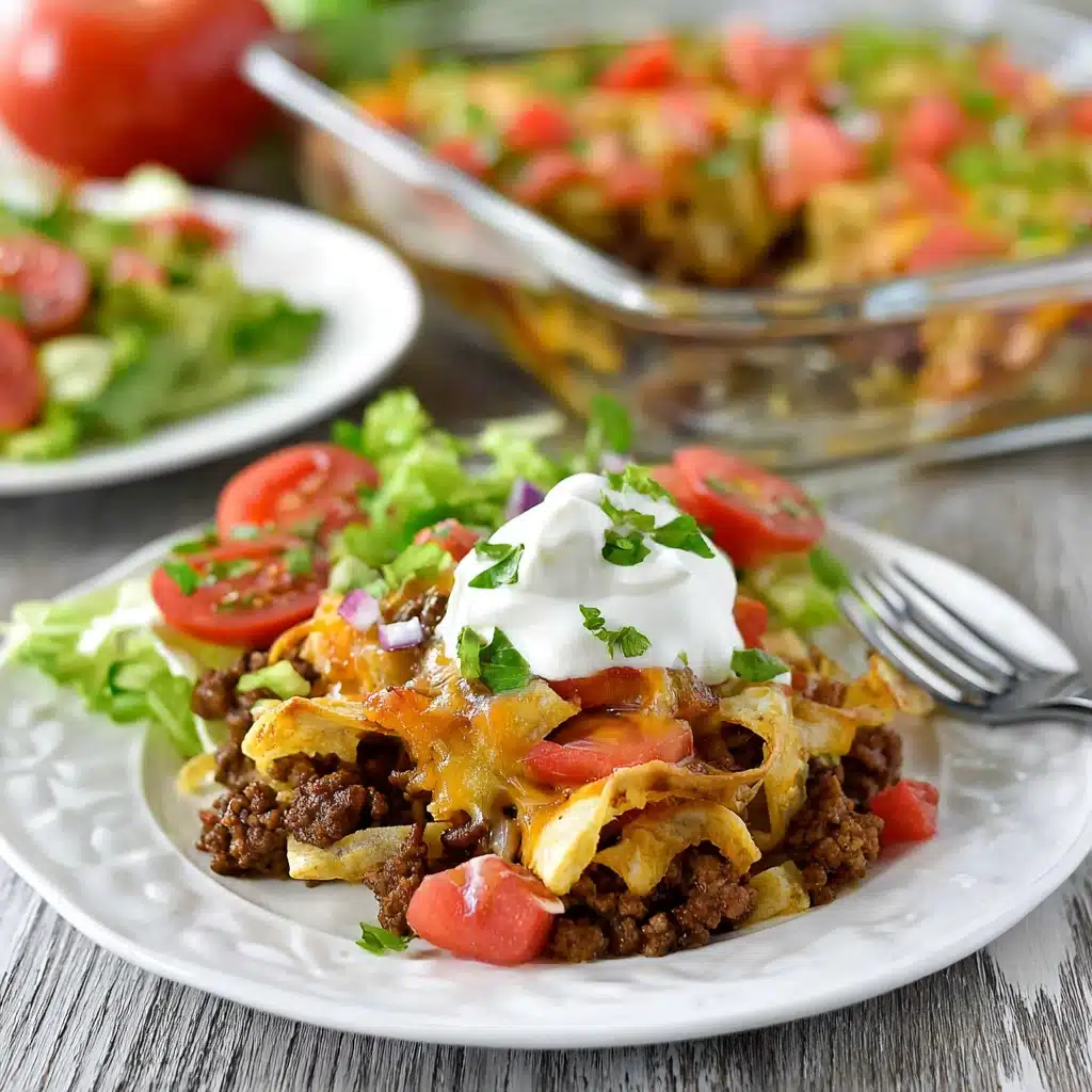 Walking Taco Casserole Recipe Everyone Loves 4 Walking Taco Casserole