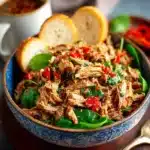 chicken bell pepper salad