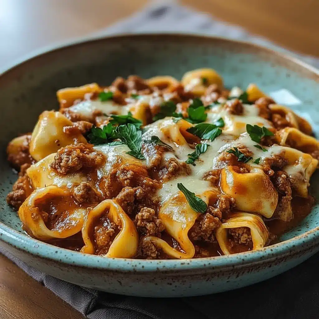 Beefy Tortellini Bake: Ultimate Comforting One Pan Dinner 4 Beefy Tortellini Bake