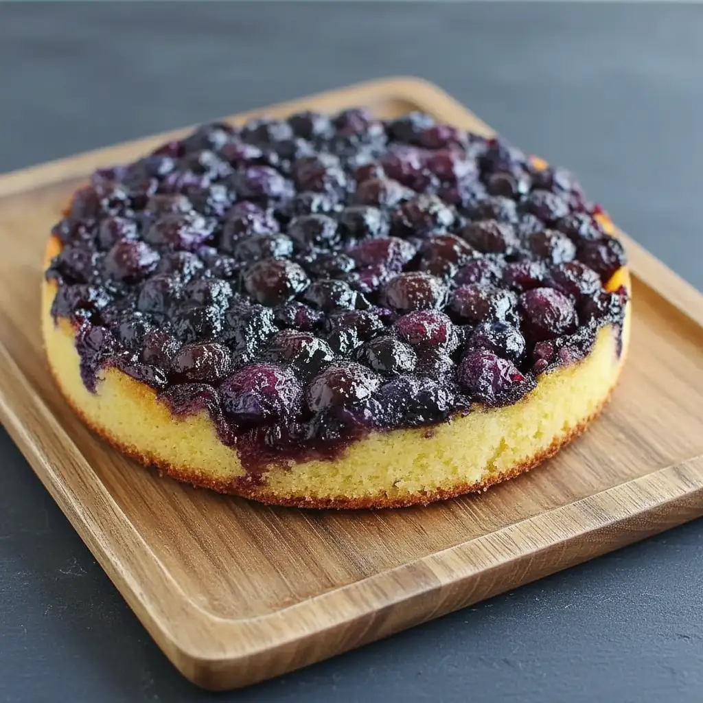 Blueberry Upside Down Cake
