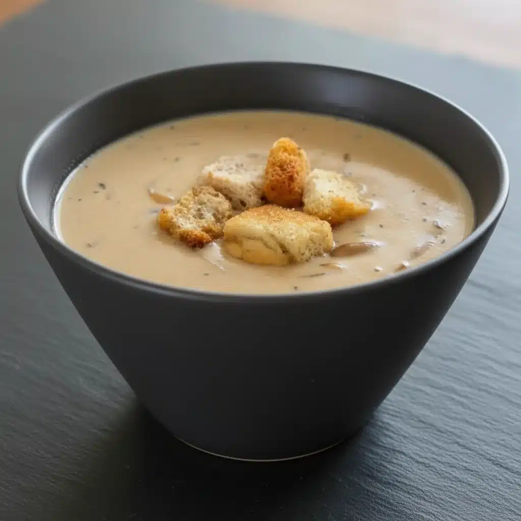 Caramelized Cream of Onion Soup