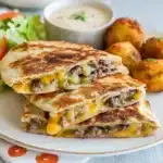 Cheeseburger Quesadilla