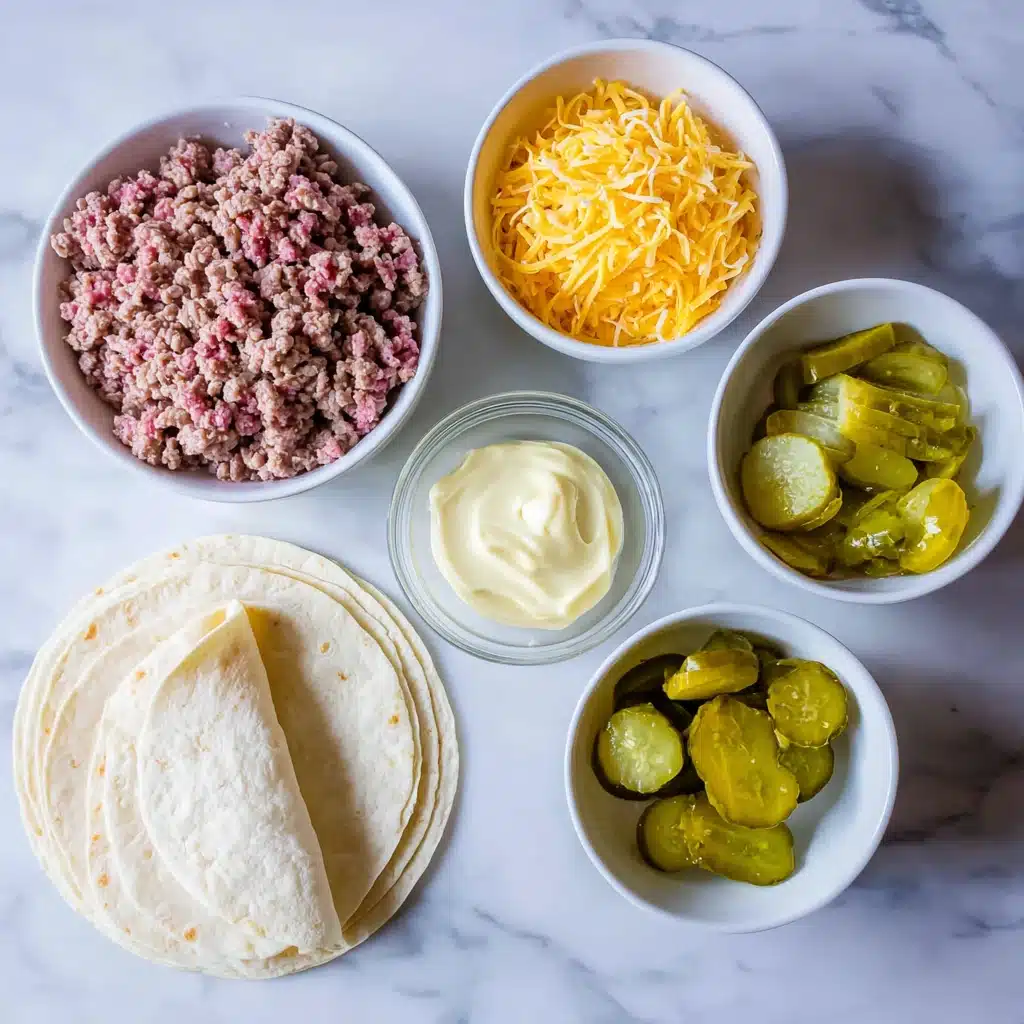 Cheeseburger Quesadilla Recipe That Everyone Craves 4 Cheeseburger Quesadilla
