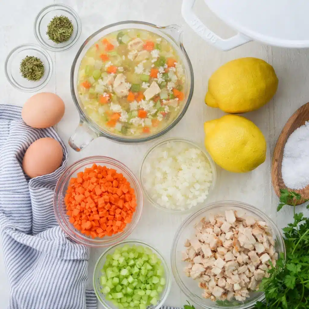 Chicken Lemon Rice Soup – Bright, Comforting, and Healthy 4 Chicken Lemon Rice Soup