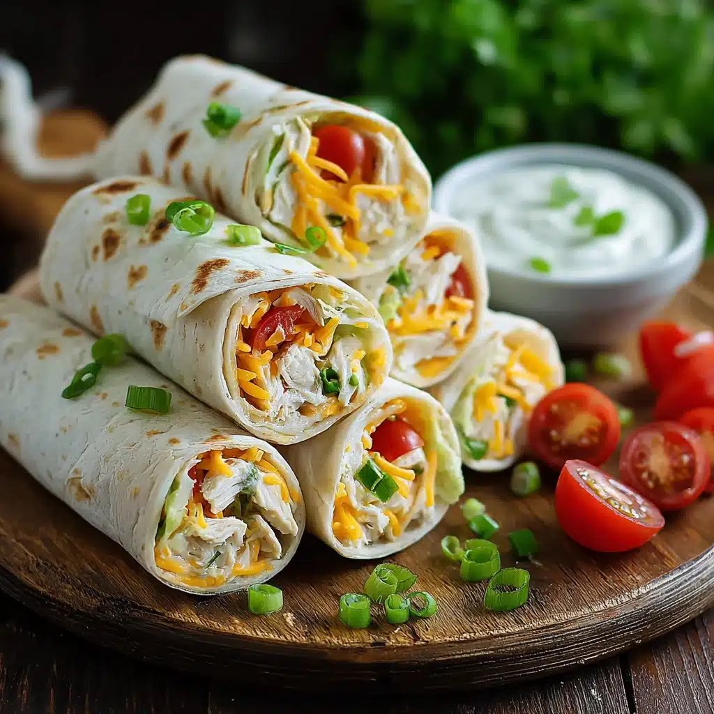 Chicken Ranch Wraps