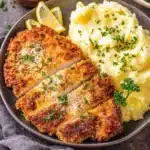 Chicken Schnitzel in Potato Batter