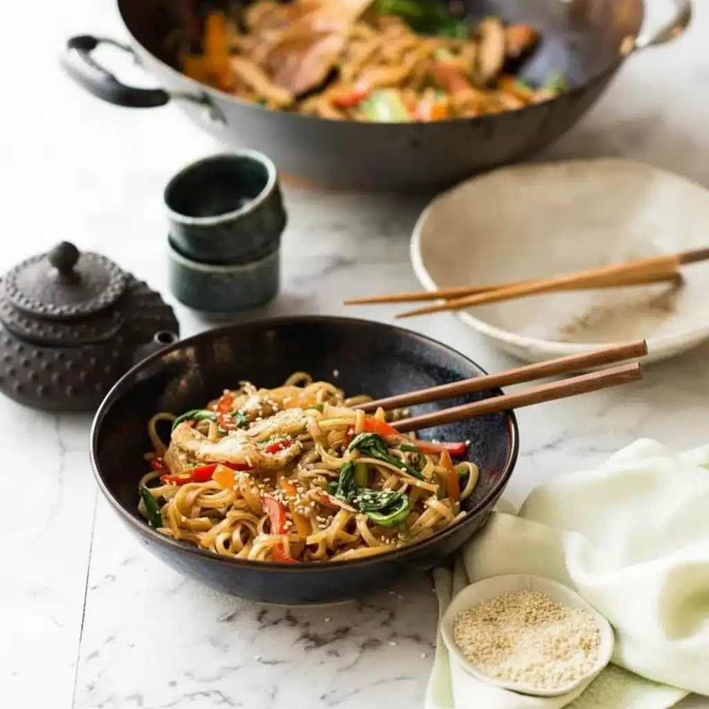 Chicken Stir Fry Noodles