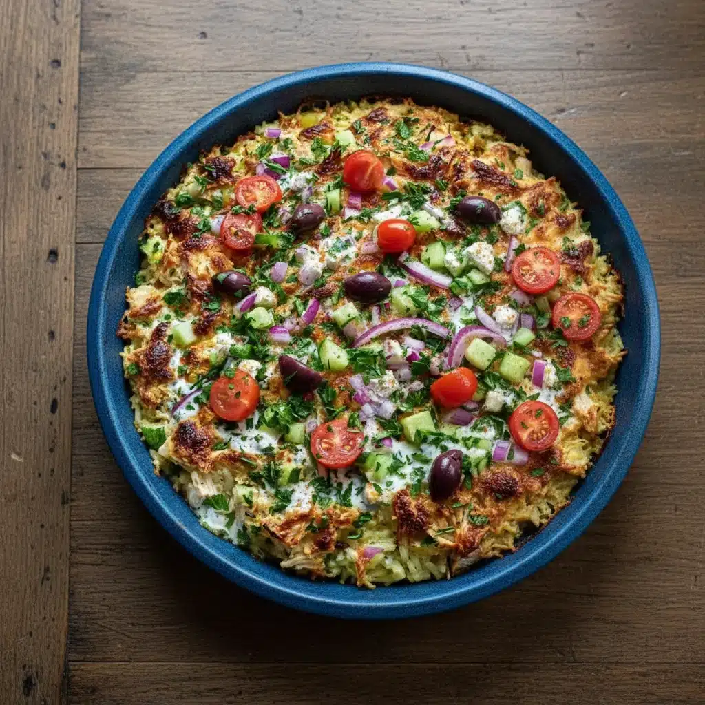 Chicken Tzatziki Casserole
