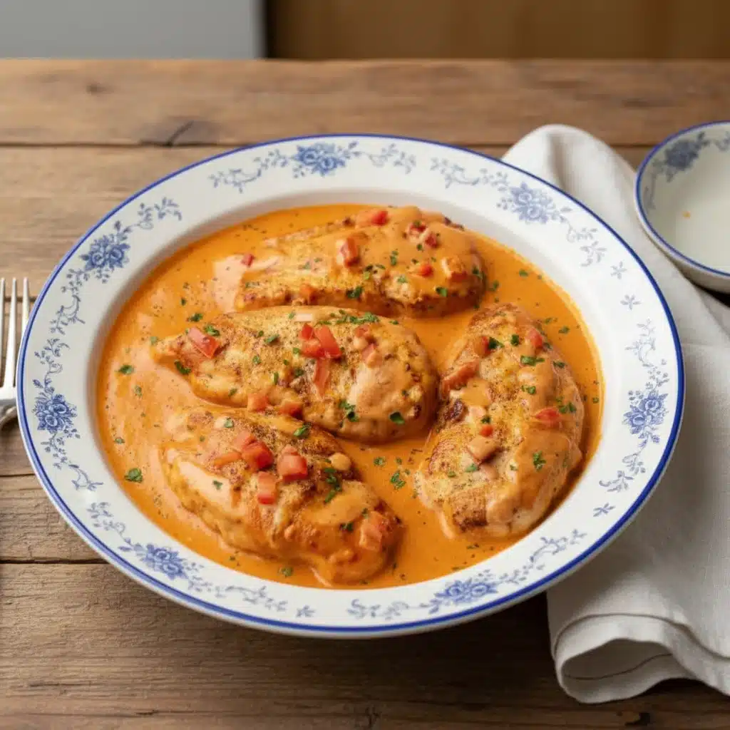 Chicken in Tomato Sauce – Ultimate Skillet Comfort Dinner 4 Chicken in Tomato Sauce