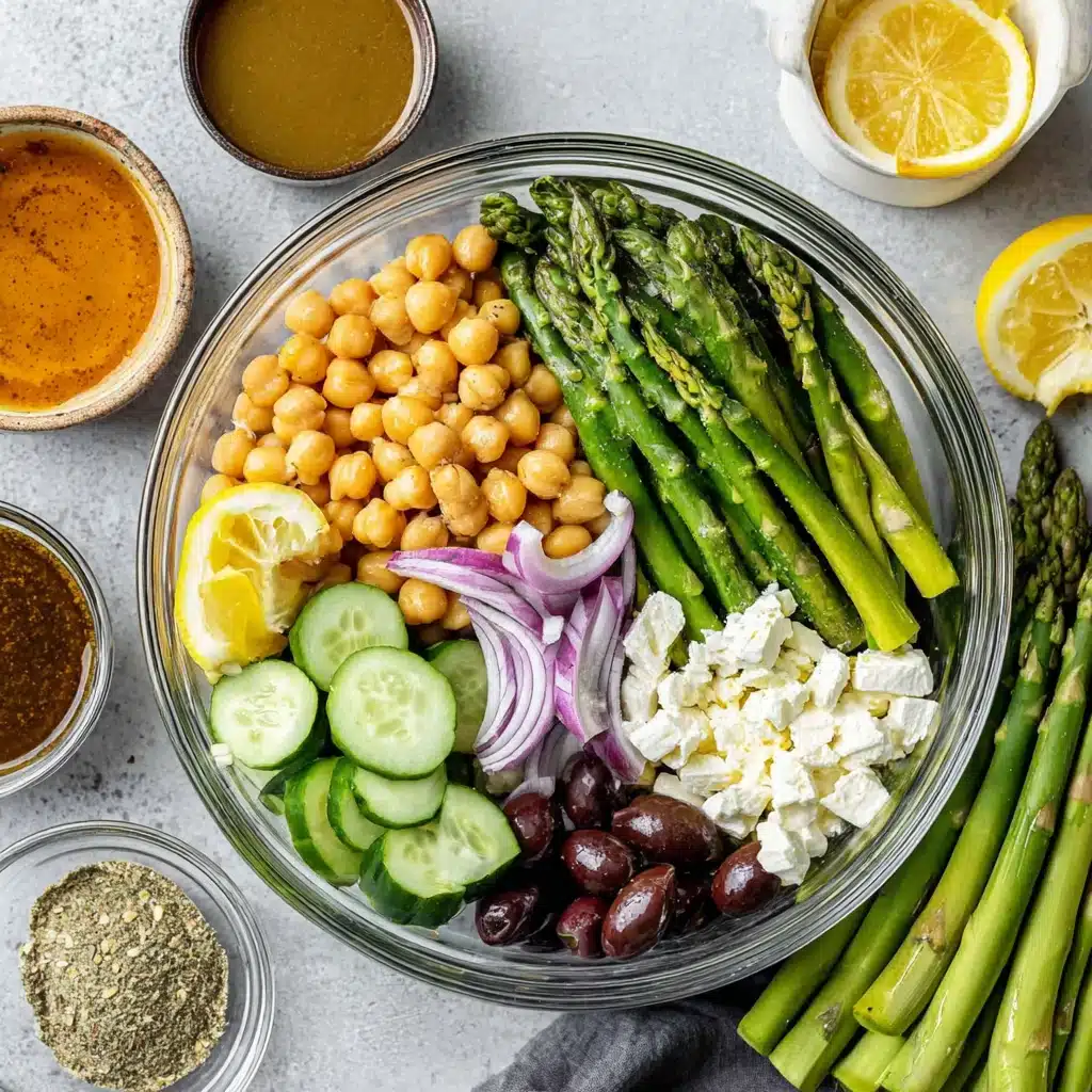 Chopped Asparagus Salad With Lemon Vinaigrette 4 Chopped Asparagus Salad