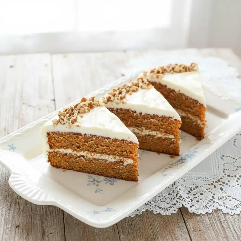 Classic Carrot Cake with Cream Cheese Frosting