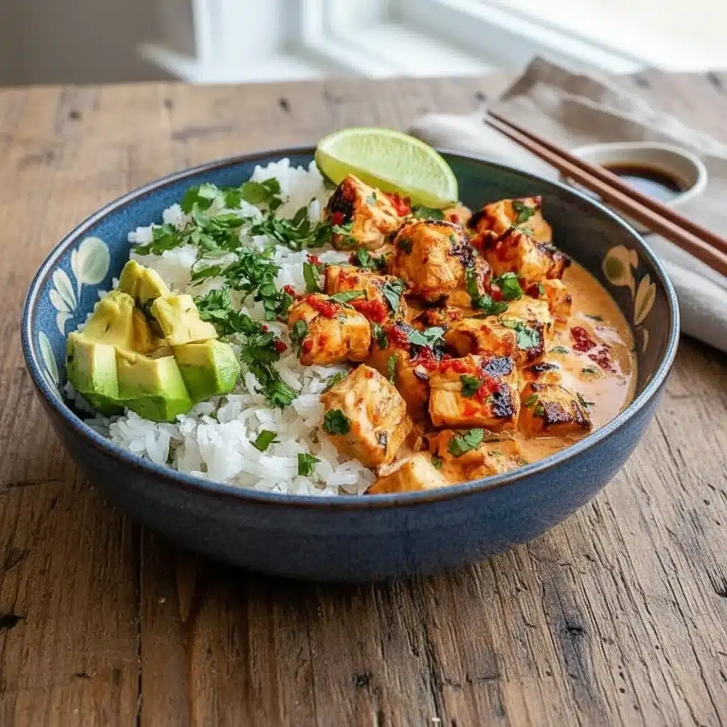 Coconut Chicken Rice Bowl