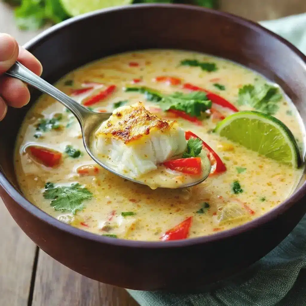 Coconut Lime Fish Soup