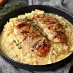 Creamy Chicken Orzo