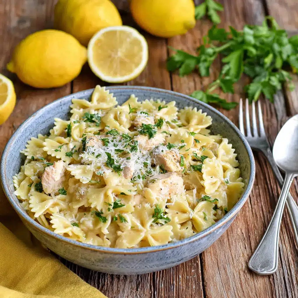 Creamy Lemon Chicken Pasta That Feels Bright, Cozy, and Complete 4 Creamy Lemon Chicken Pasta