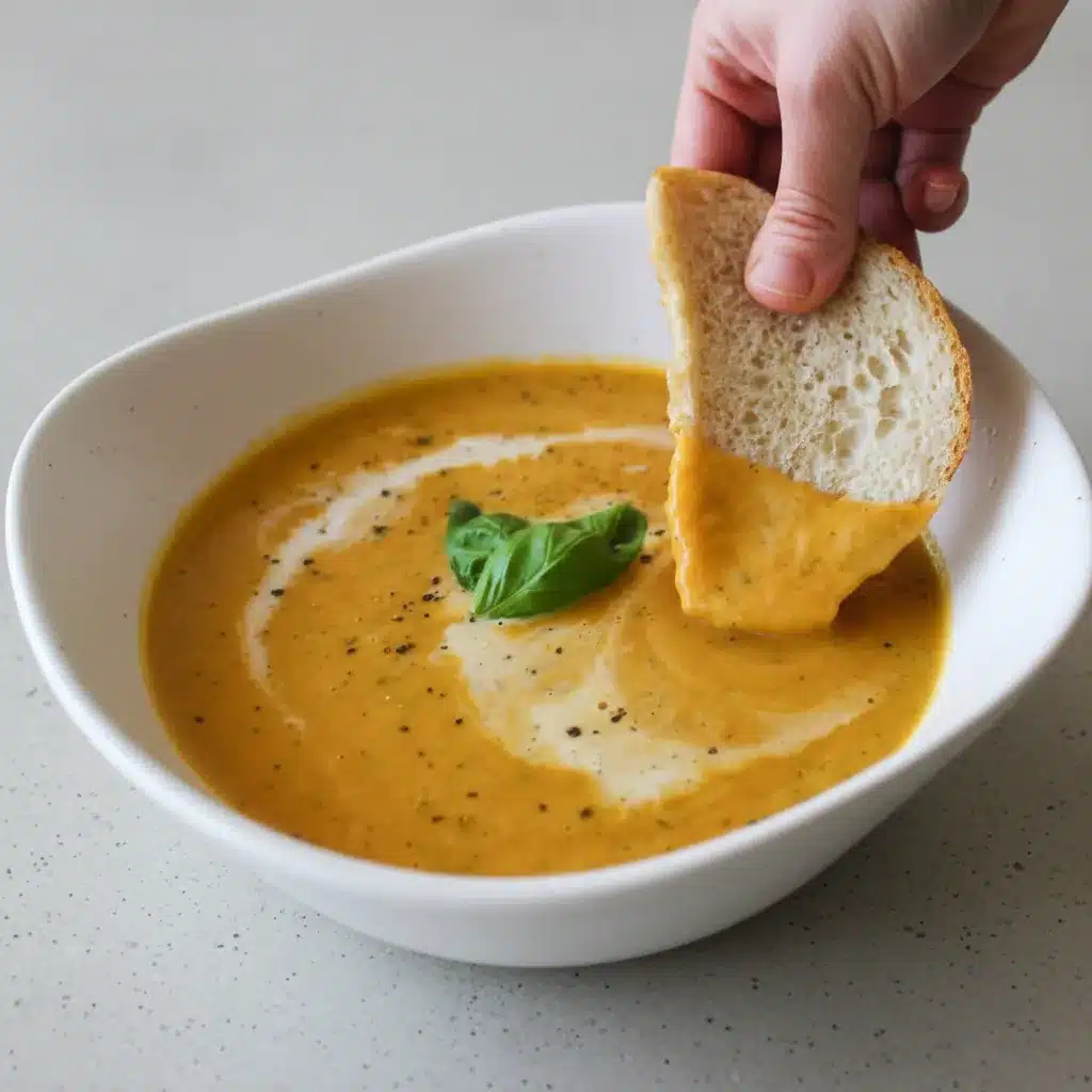 Creamy Roasted Veggie Soup