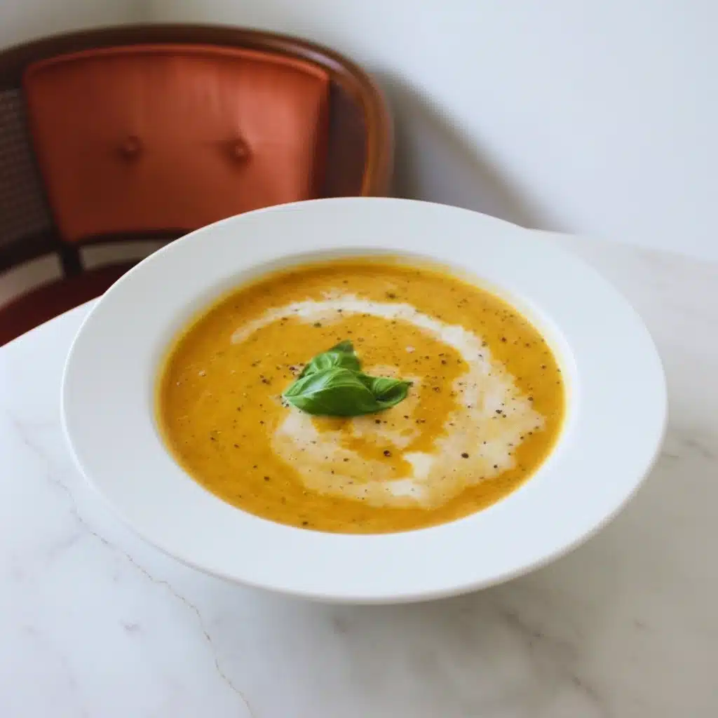 Creamy Roasted Veggie Soup