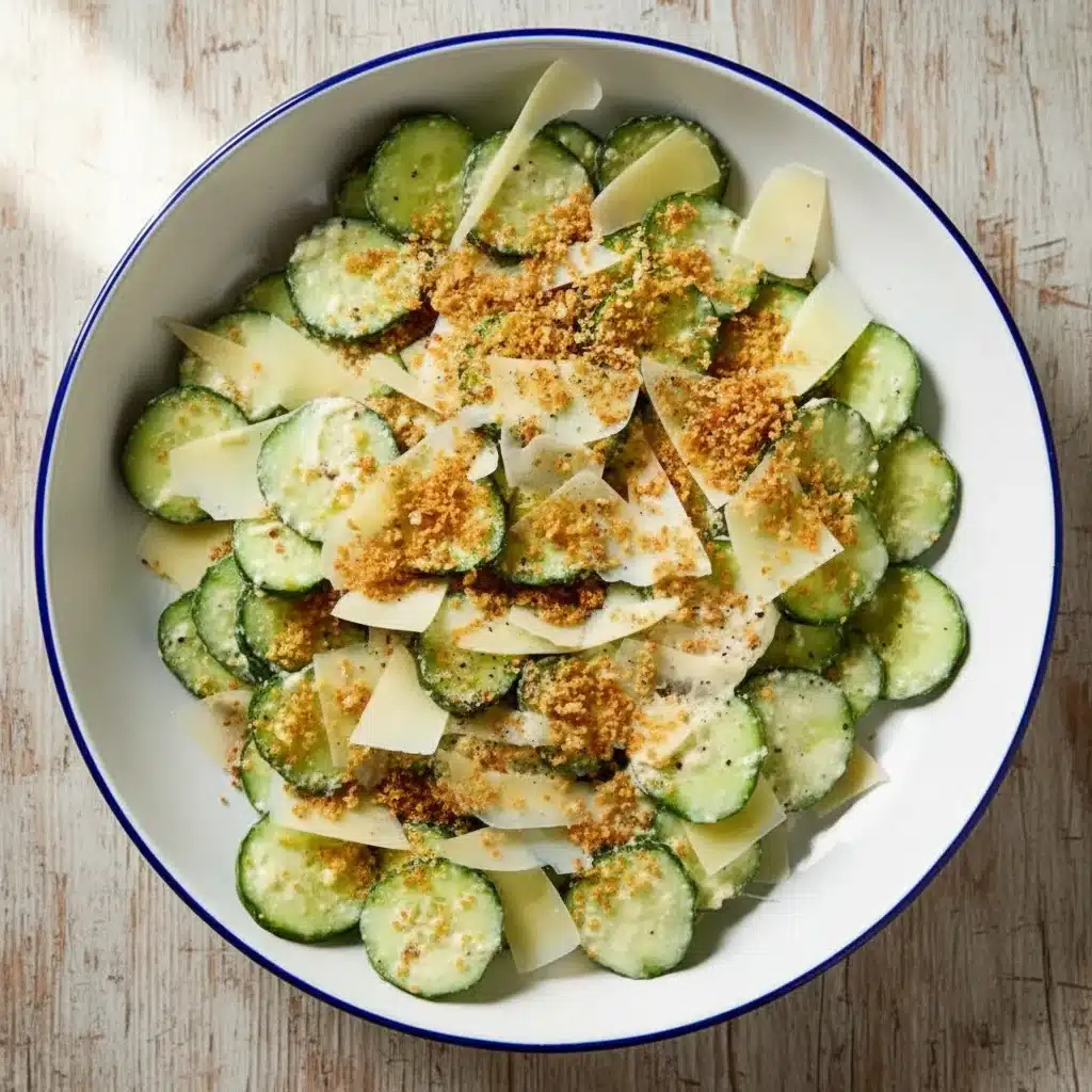 Cucumber Caesar Salad