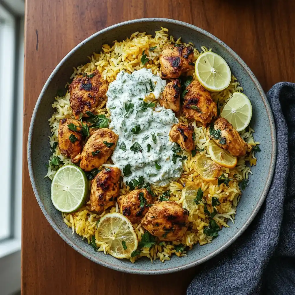Dump-and-Bake Chicken Tzatziki Rice – Simple Mediterranean Dinner 4 Dump-and-Bake Chicken Tzatziki Rice