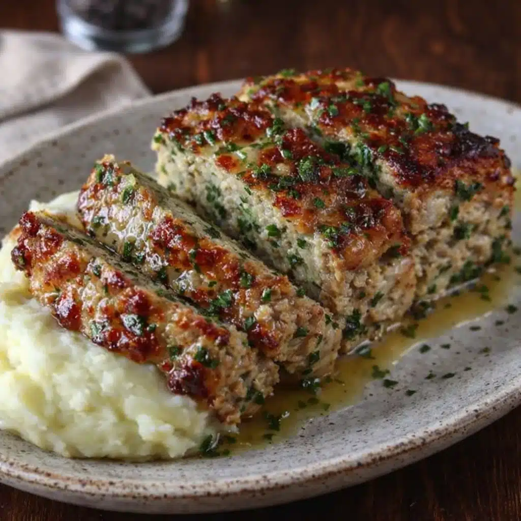 Garlic Parmesan Meatloaf