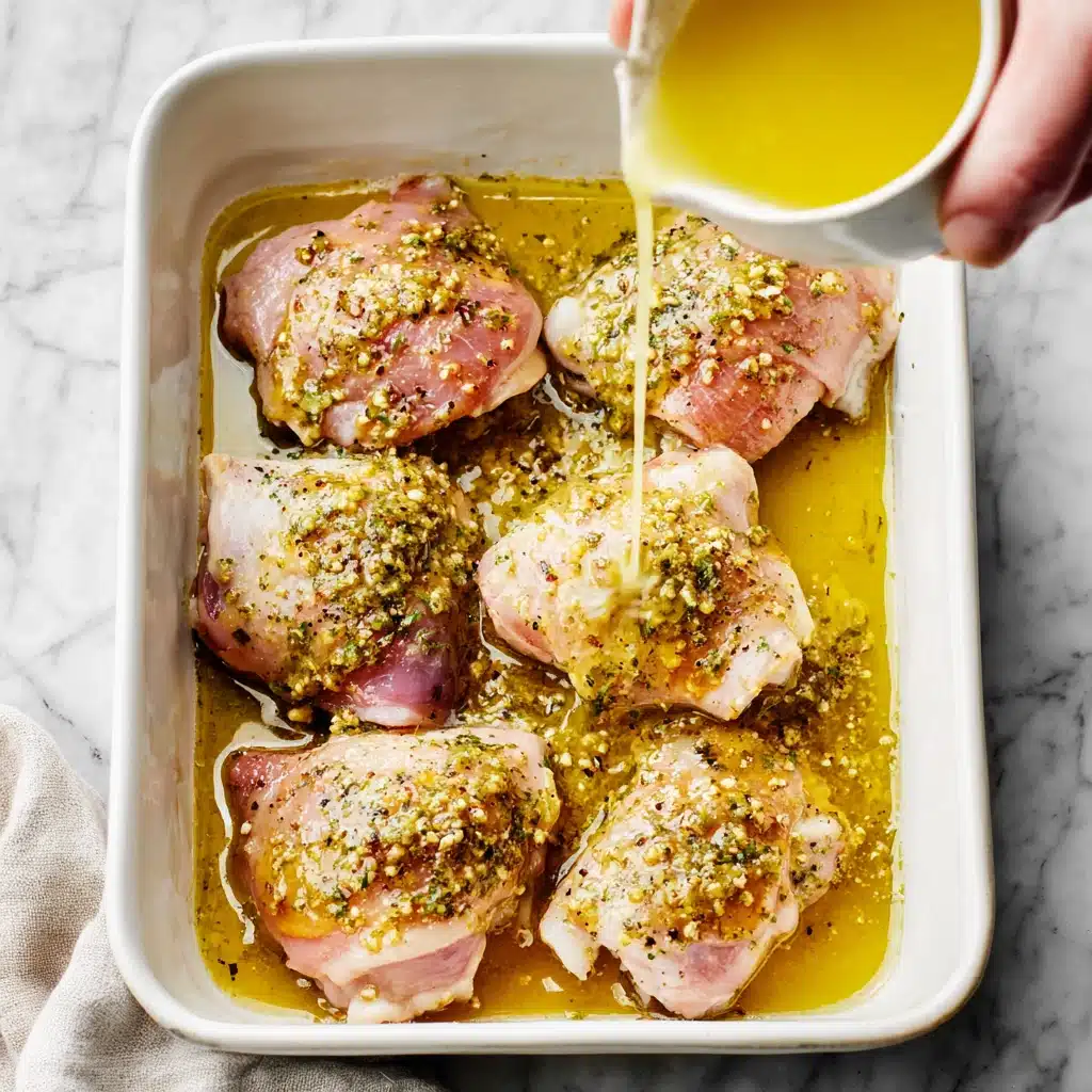 Honey Mustard Chicken Thighs That Practically Cook Themselves 4 Honey Mustard Chicken Thighs
