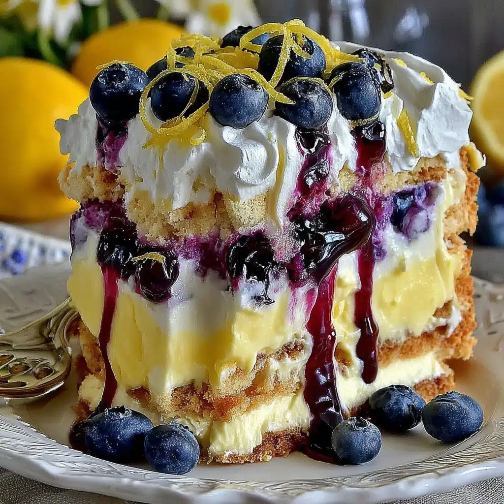 Lemon Blueberry Cake