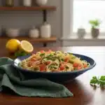 Lemon Capellini Salad