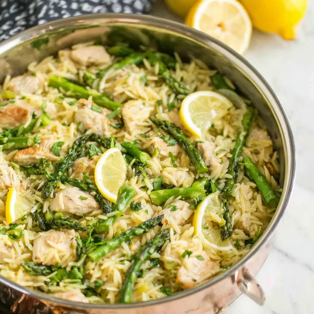 Lemon Chicken Orzo Pasta – Creamy One-Pot Family Dinner 4 Lemon Chicken Orzo